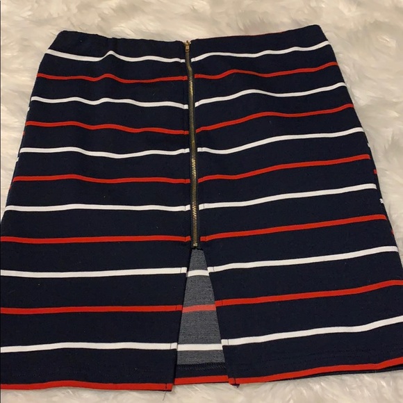 Say What? Dresses & Skirts - Striped Pencil Skirt w Slit ☺️